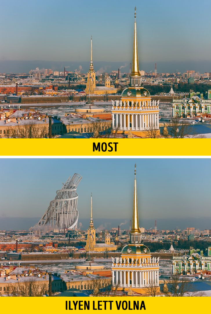 Tatlin torony Szentpetervar