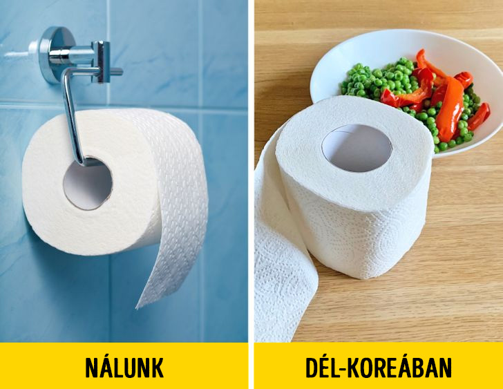 Dél korea vécépapír
