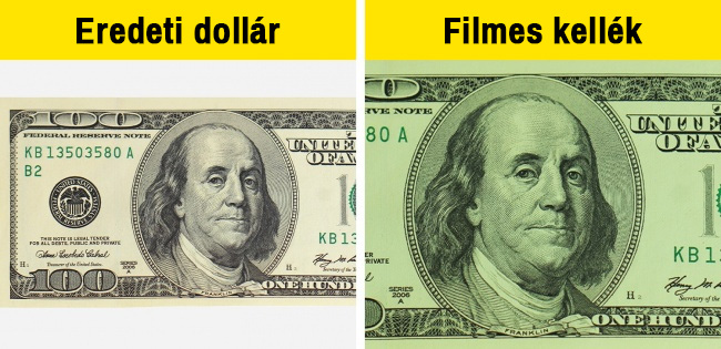 Eredeti dollár vs filmes