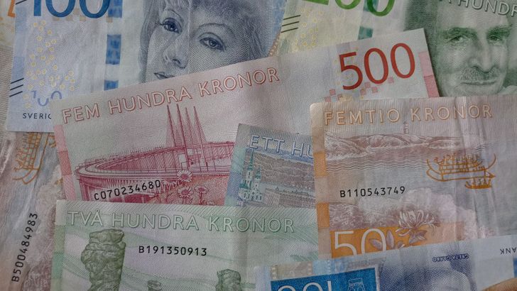 svédországi pénz