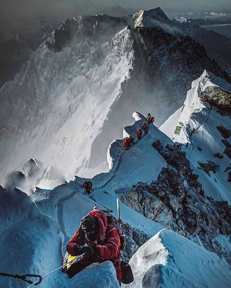 Hegymászás Mount Everest