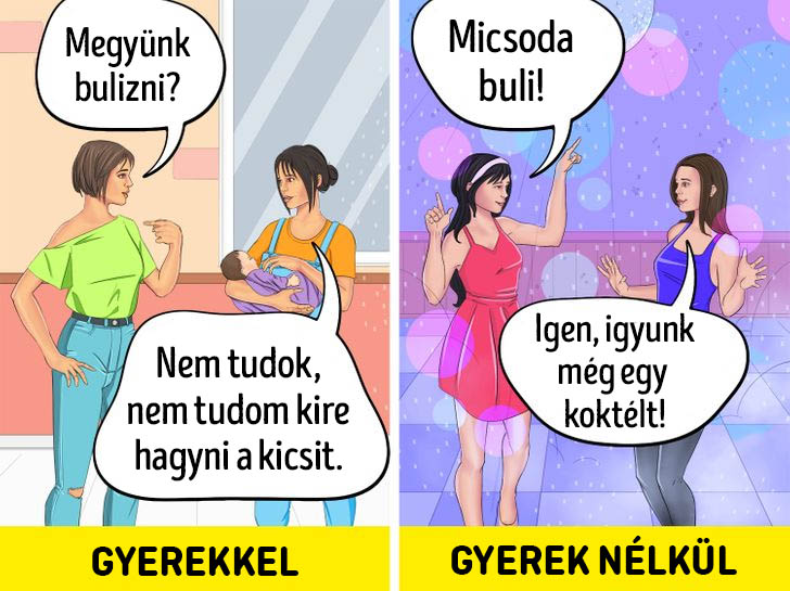 Gyerek nelkul buli