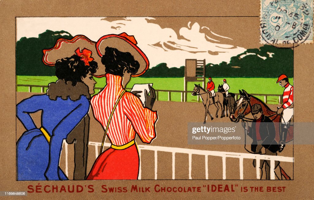 Sechaud\'s Milk Chocolate - Vintage Advertising
