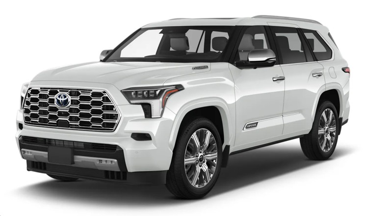 A legstrapabíróbb autó a Toyota Sequoia lett. Az USA-ban népszerű hatalmas terepjárót Texasban gyártják / Fotó: Toyota