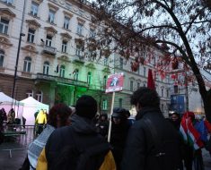 Lázár János ellen tüntetnek Budapesten / Fotó: Pozsonyi Zita