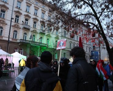 Lázár János ellen tüntetnek Budapesten / Fotó: Pozsonyi Zita
