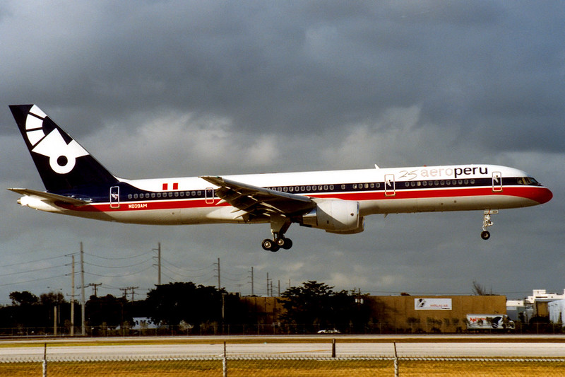 Aeroperu | Boeing 757-200 | N809AM | Miami International
