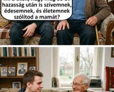 A hosszú házasság titka, avagy a papa túlélési taktikája