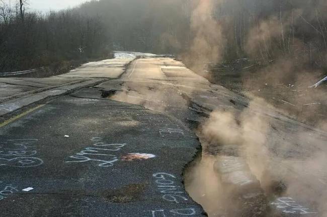 Egyszerűen felgyújtották a szemetet: egy amerikai város, amely 60 éve ég, és még 250 évig égni fog