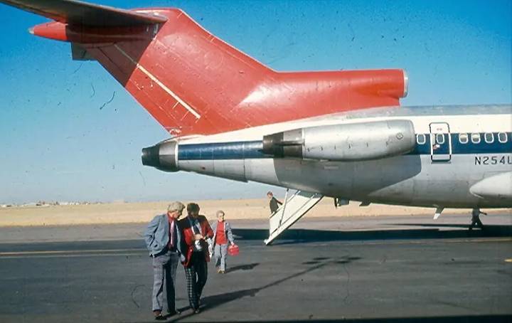 A Boeing 727-es ikonikus hátsó lépcsője